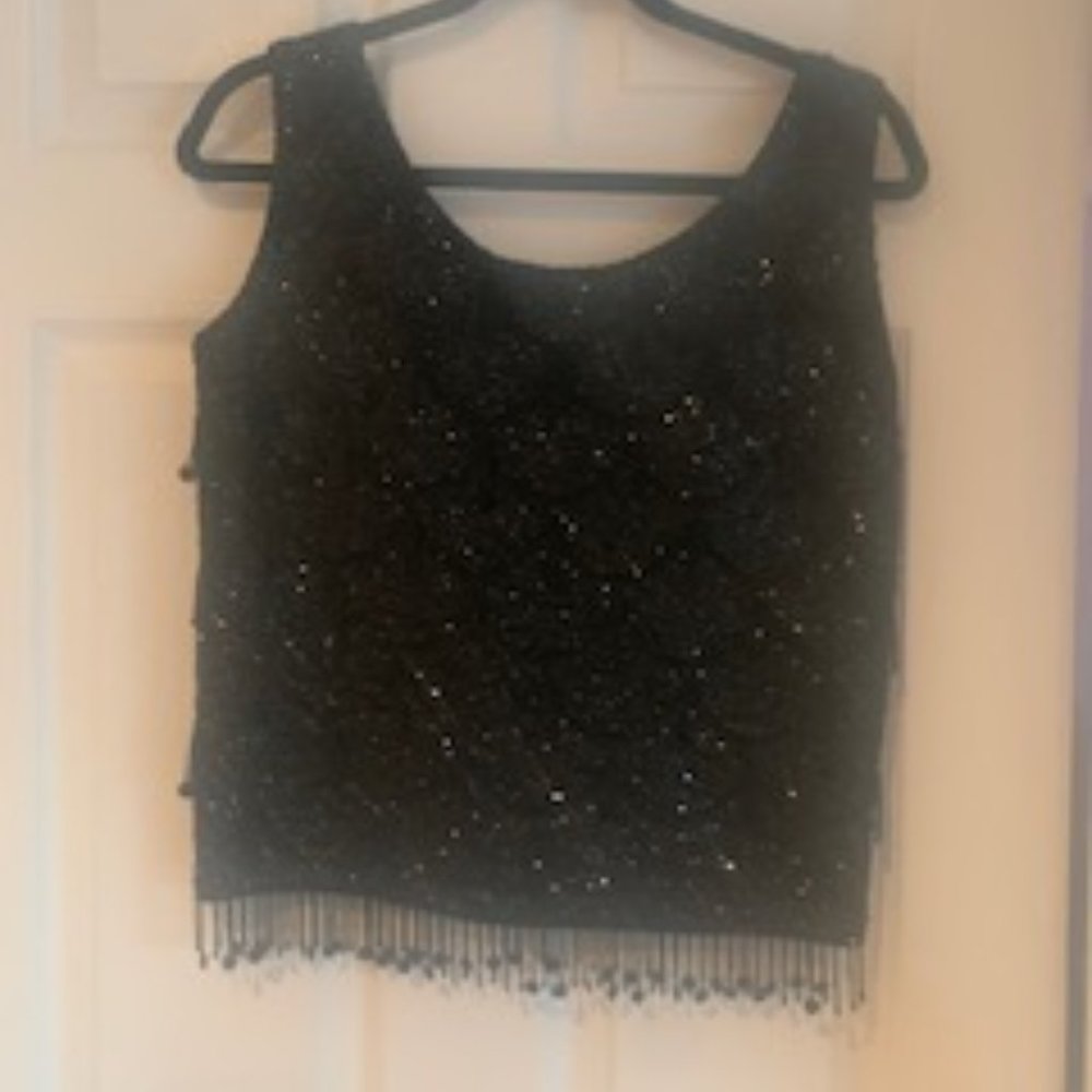1960 Vintage Sequin Top